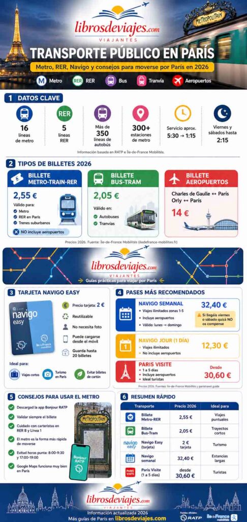 Transporte Público en París