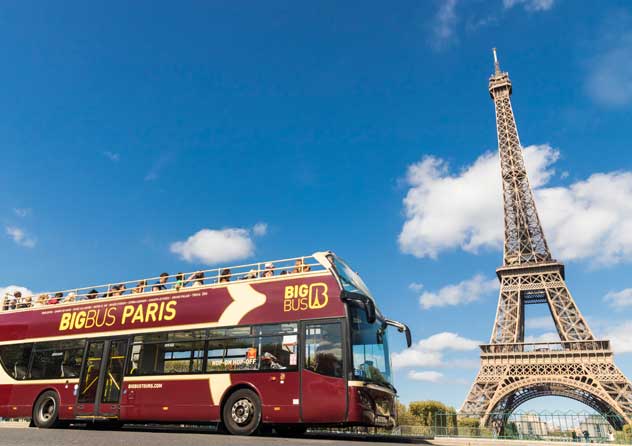 Autobuses turísticos de París Big Bus