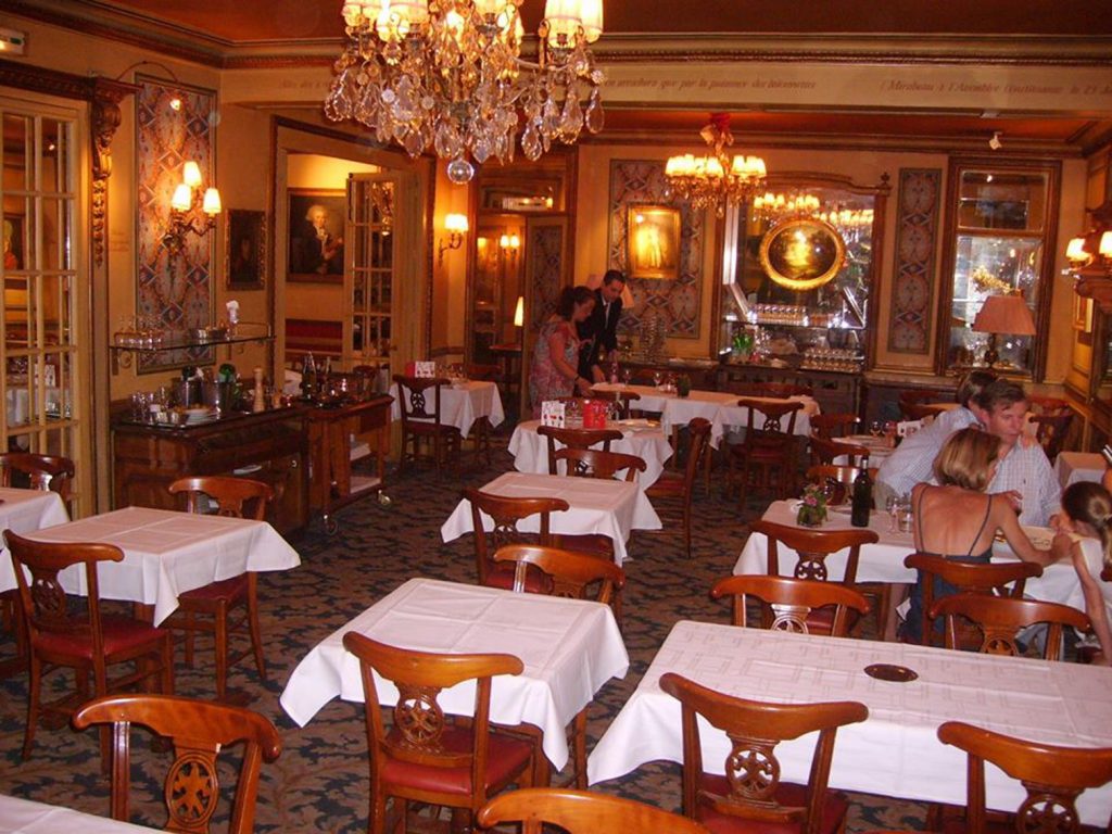 12 restauranes donde comer en Paris Le Procope
