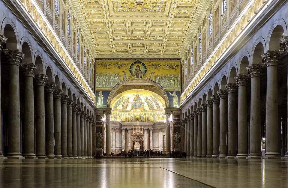 20 iglesias que ver en Roma imprescindibles 8 20 iglesias que ver en Roma Basílica de San Pablo Extramuros
