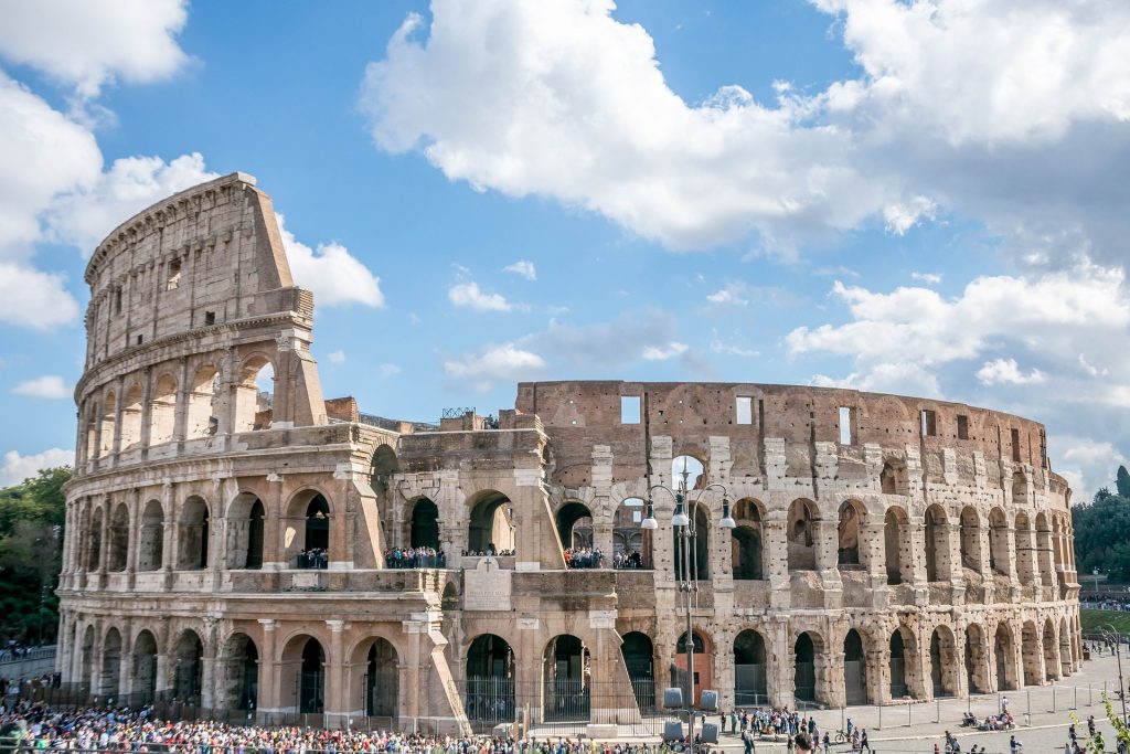 Un viaje a Roma El Coliseo
