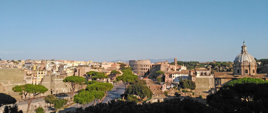 El Coliseo desde el Vittoriano