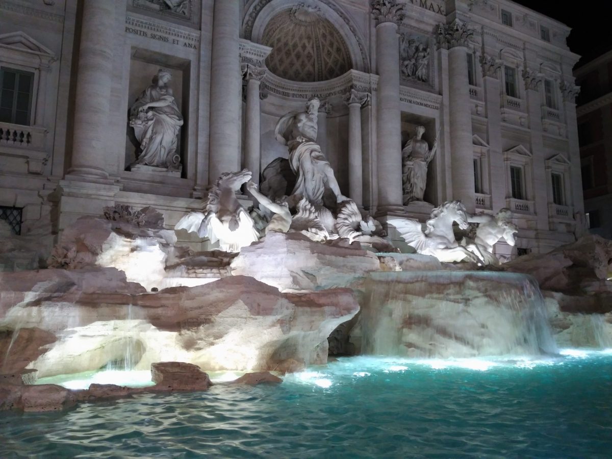 Un viaje a Roma Fontana di Trevi