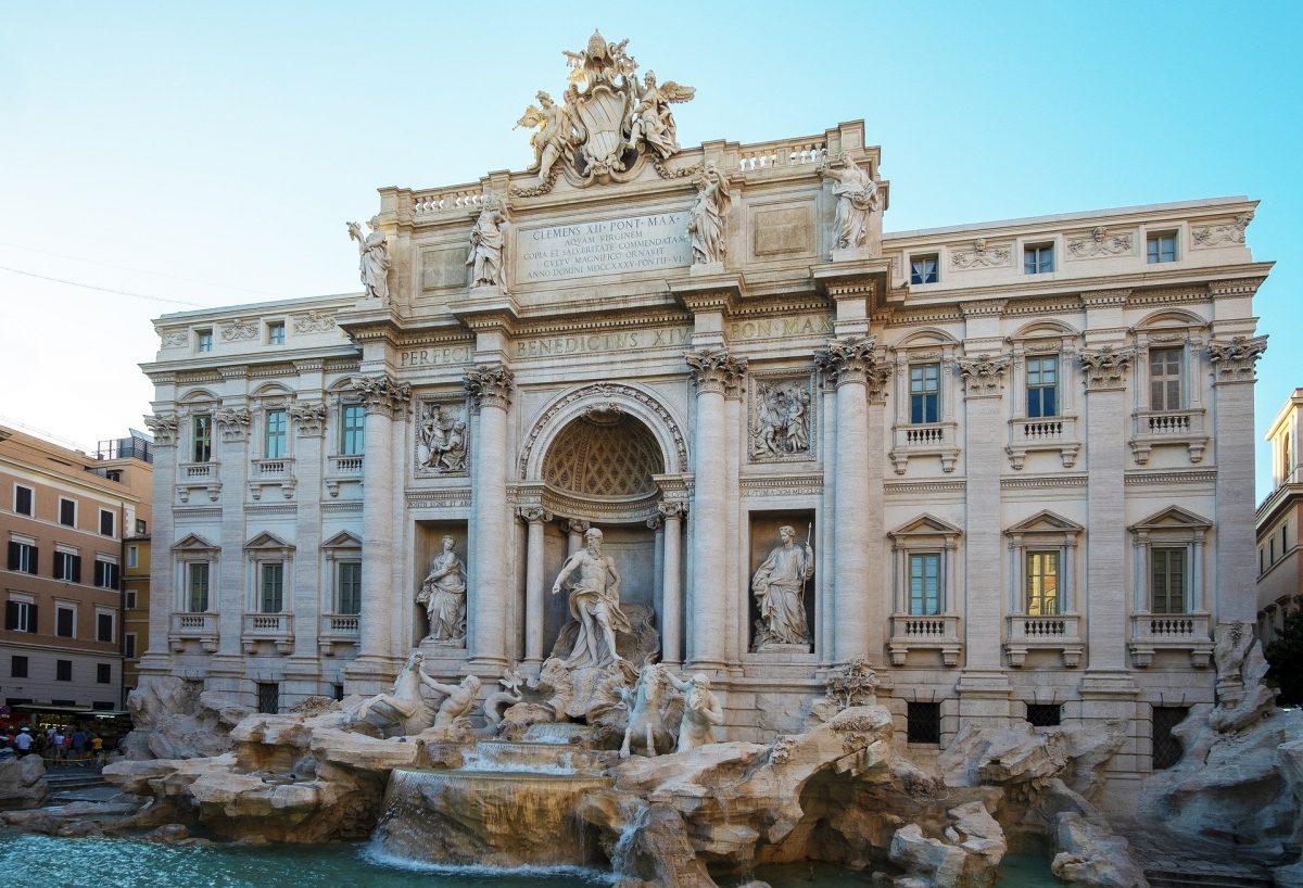Un viaje a Roma Fontana di Trevi