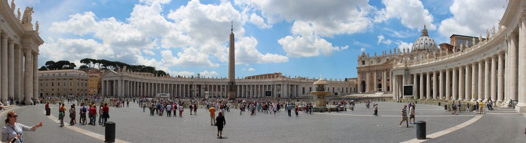Vista panoramica del Vaticano