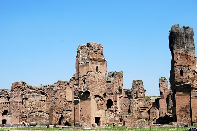 Un viaje a Roma Termas de Caracalla