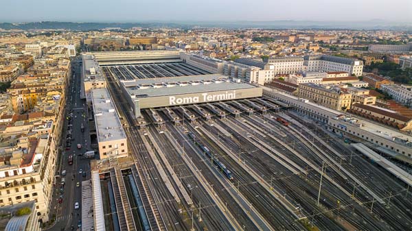 Estación de Termini en Roma