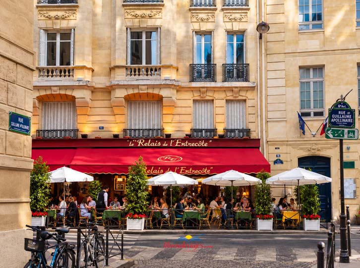 21 restaurantes donde comer en París Le Relais de l'Entrecôte de Saint-Germain-des-Prés en París