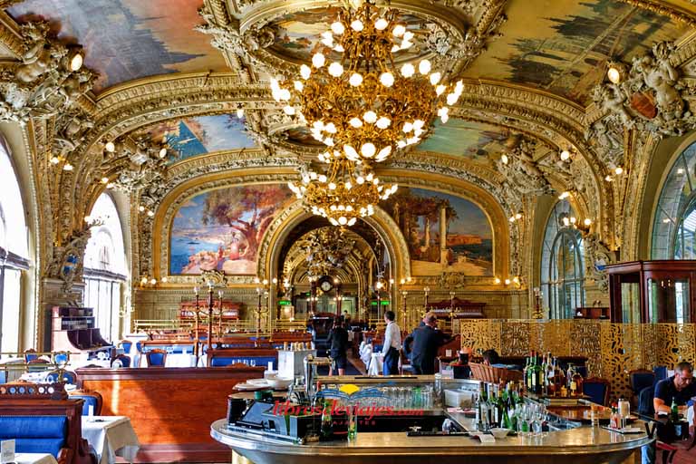 12 restaurantes donde comer en París Le Train Bleu