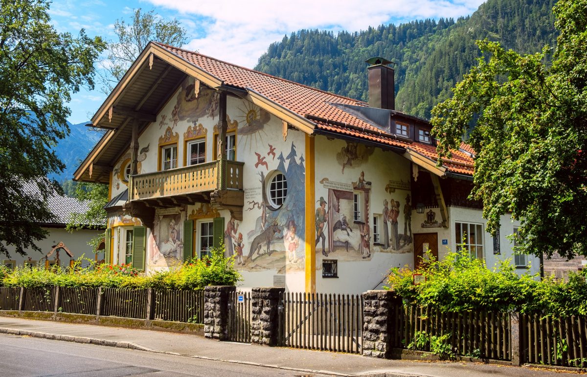 Oberammergau casa de Caperucita Roja