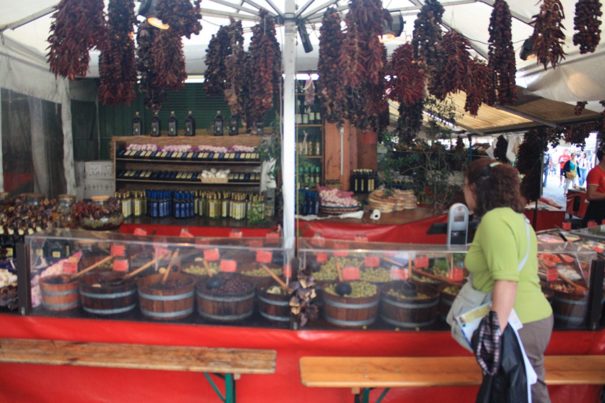 14 lugares que ver en Munich Viktualienmarkt de Múnich