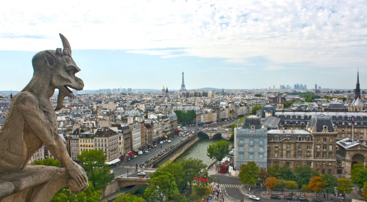Vista de París desde las Torres Notre Dame de París