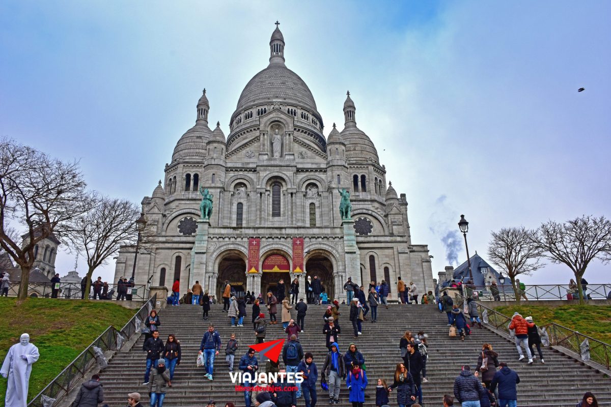Basílica del Sacré-Cœur en Montmartre París