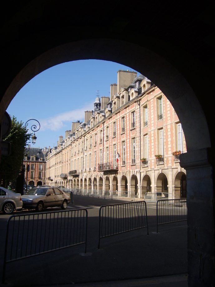 Barrio de Le Marais en París