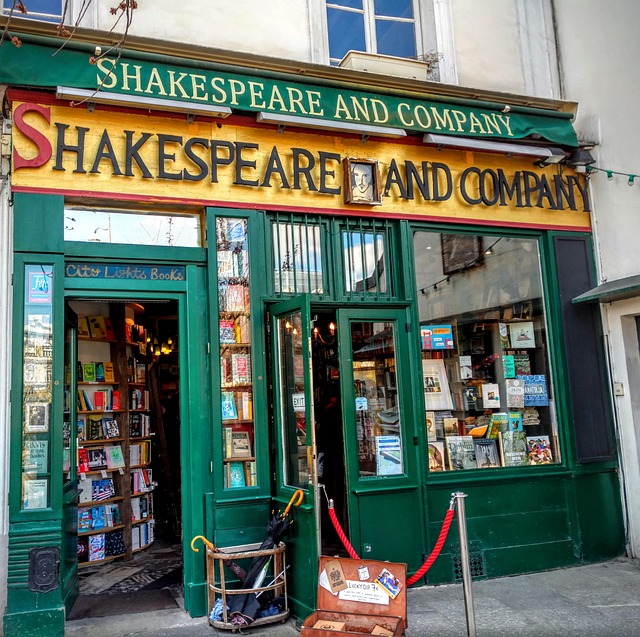 Librería Shakespeare and Company en París