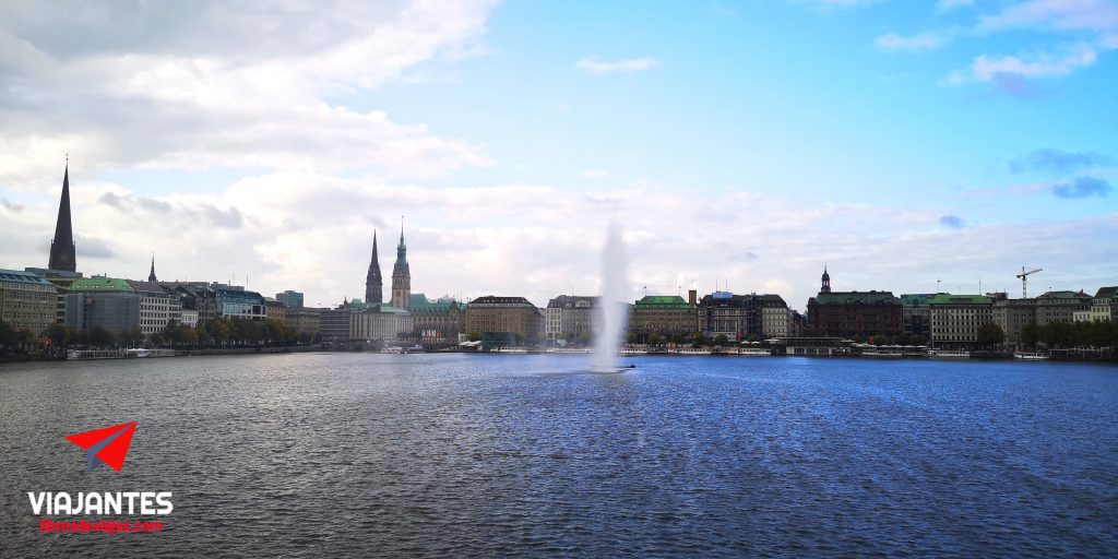 10 lugares imprescindibles que ver en Hamburgo Hamburgo Binnealster lago y fuente
