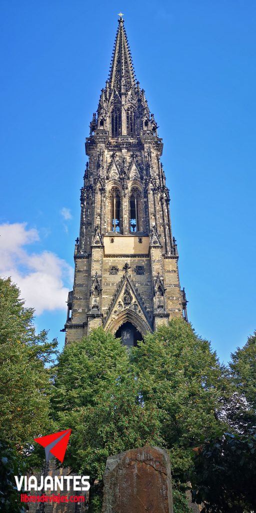 Hamburgo La torre de la Iglesia de San Nicolás