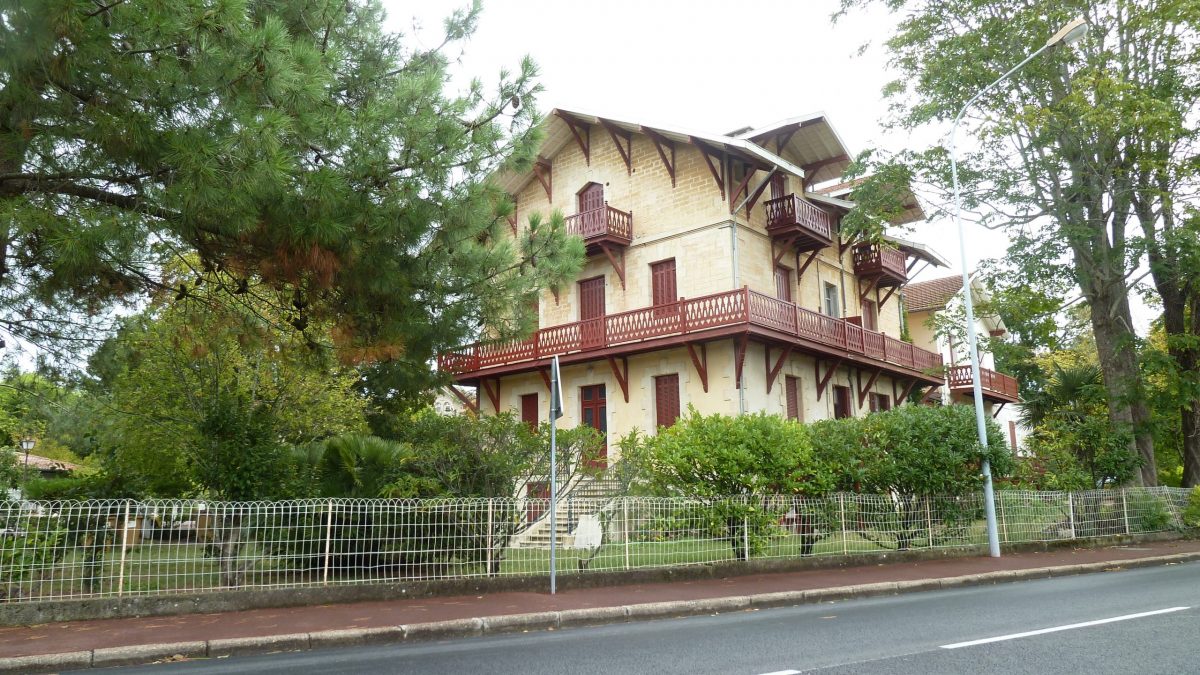 Barrio de Invierno en Arcachon