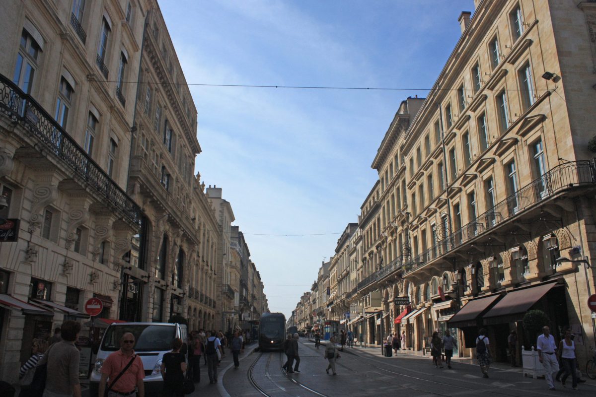 Rue Sainte-Catherine en Burdeos