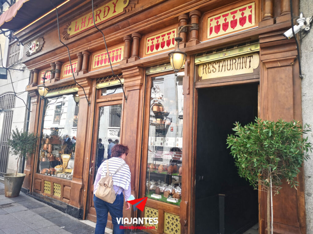 12 restaurantes donde comer en Madrid Lhardy