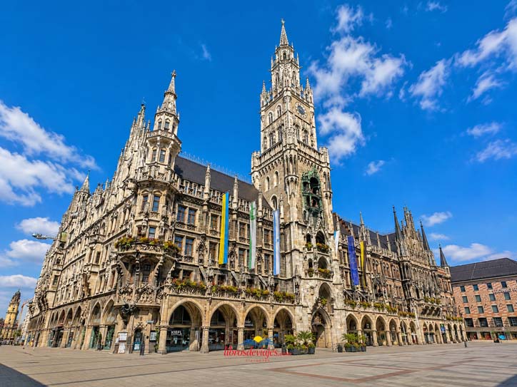 14 lugares para ver en Munich Nuevo Ayuntamiento