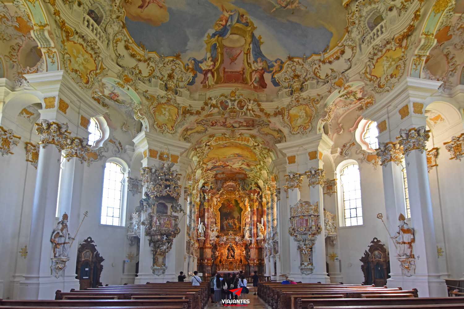 Interior de la Wieskirche