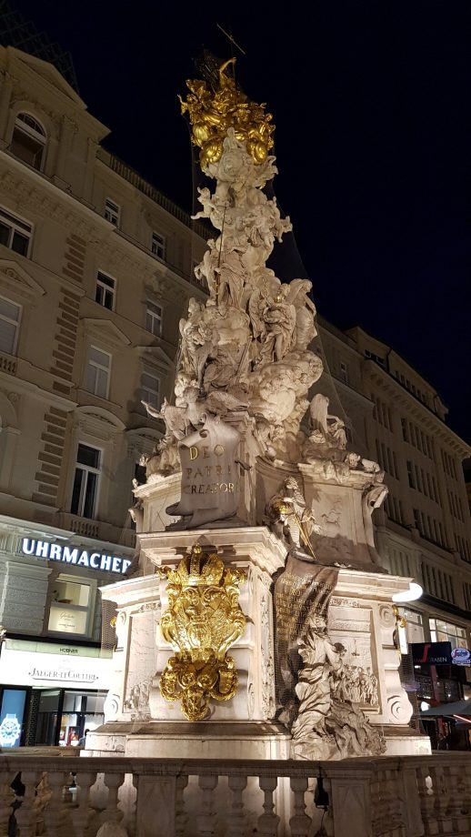 La columna de la peste en el Graben