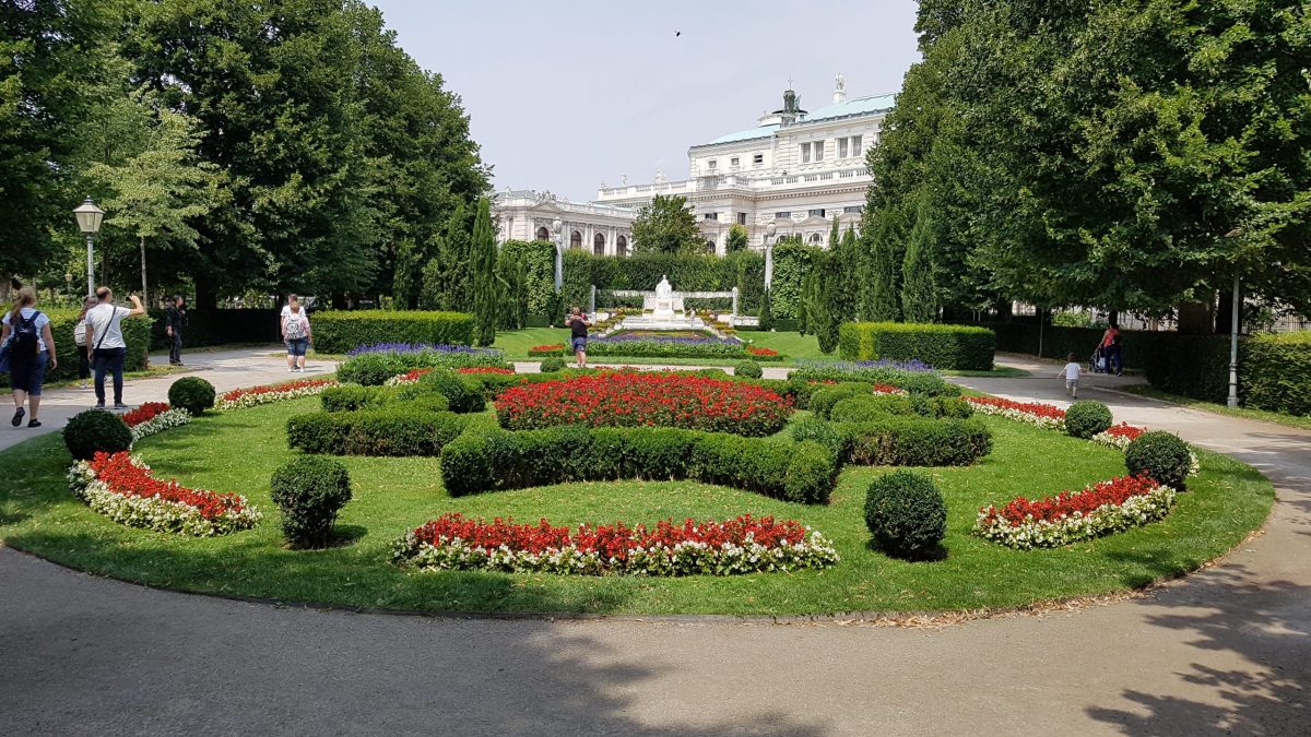 El Volksgarten de Viena