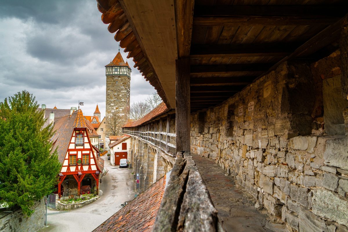 Muralla medieval de Rothenburg