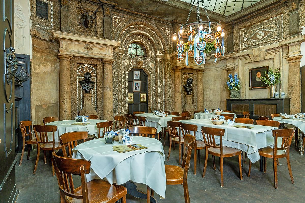 Muschelsaal de la Augustiner Stammhaus
