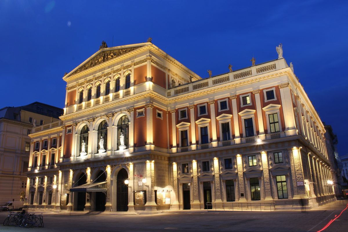 El Musikverein, donde se celebra el Concierto de Año Nuevo