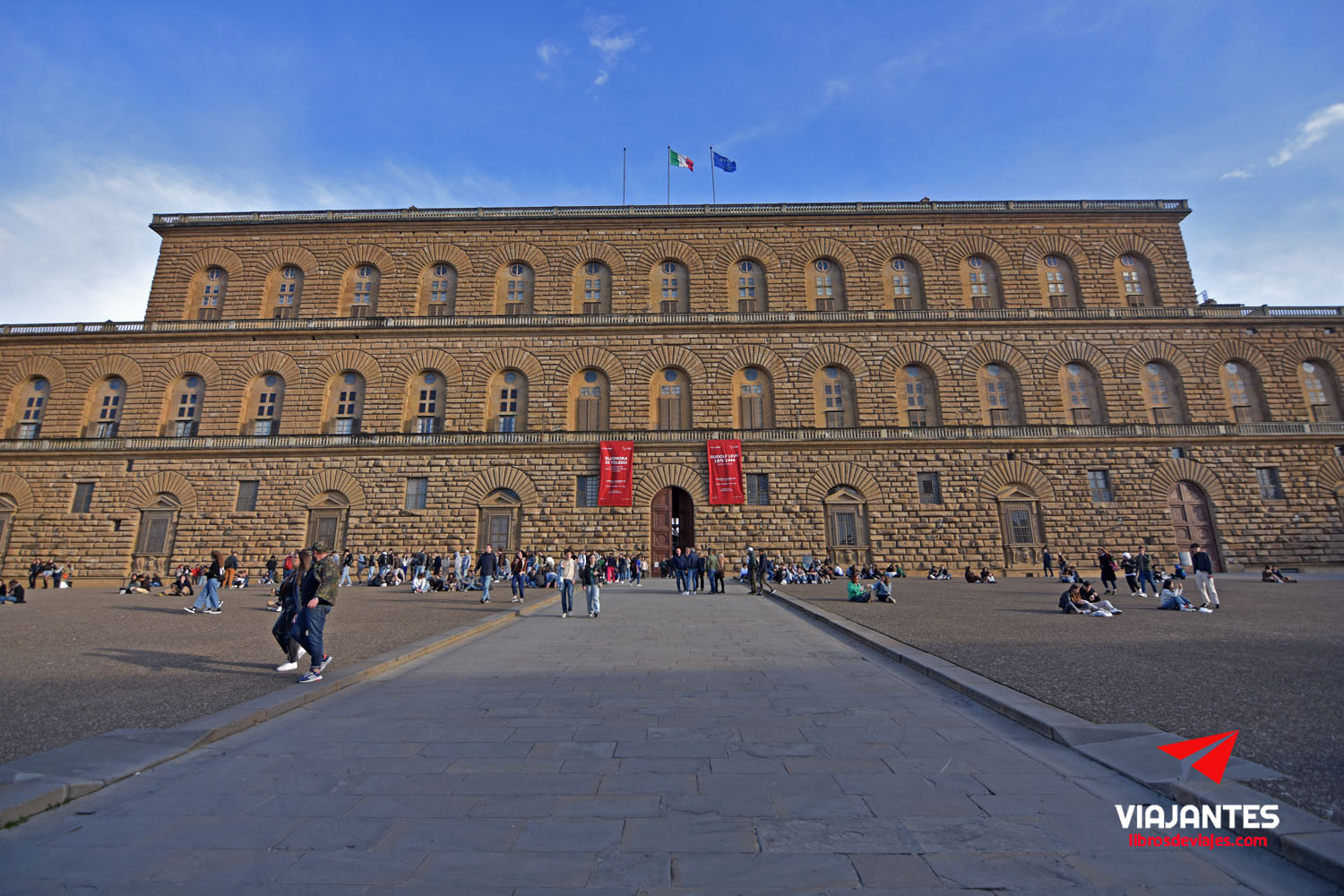 Palacio Pitti y Jardines de Boboli en Florencia