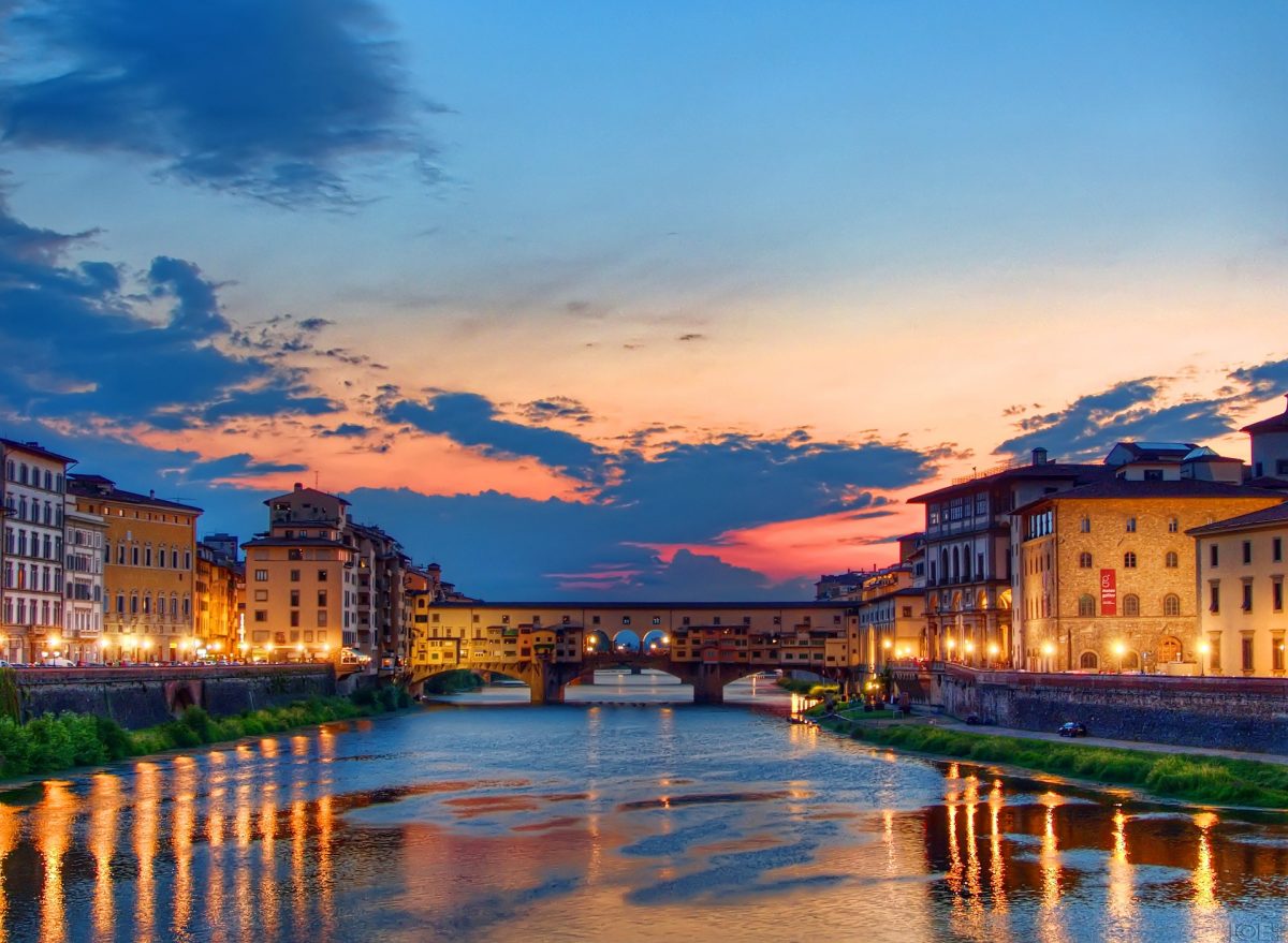 Ponte Vecchio en Florencia