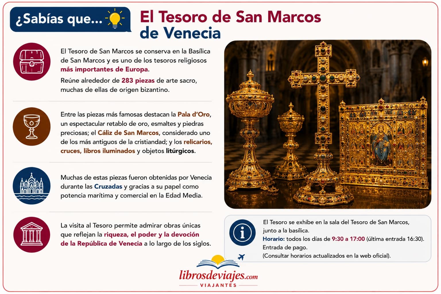 Infografía Tesoro de San Marcos