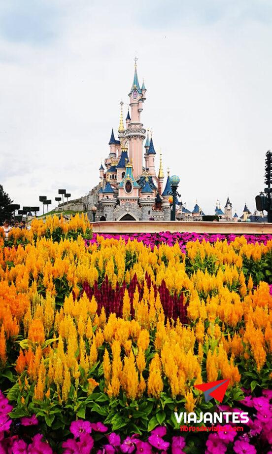 El castillo de la bella durmiente Disneyland París
