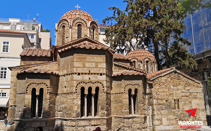 Atenas Calle Ermou Iglesia de Panagia Kapnikarea
