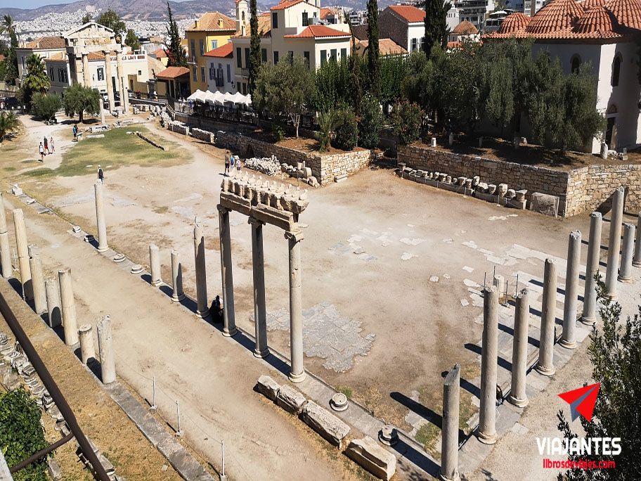 21 lugares que ver en Atenas Agora romana