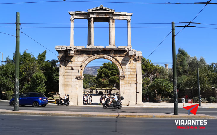 21 lugares que ver en Atenas Arco de Adriano