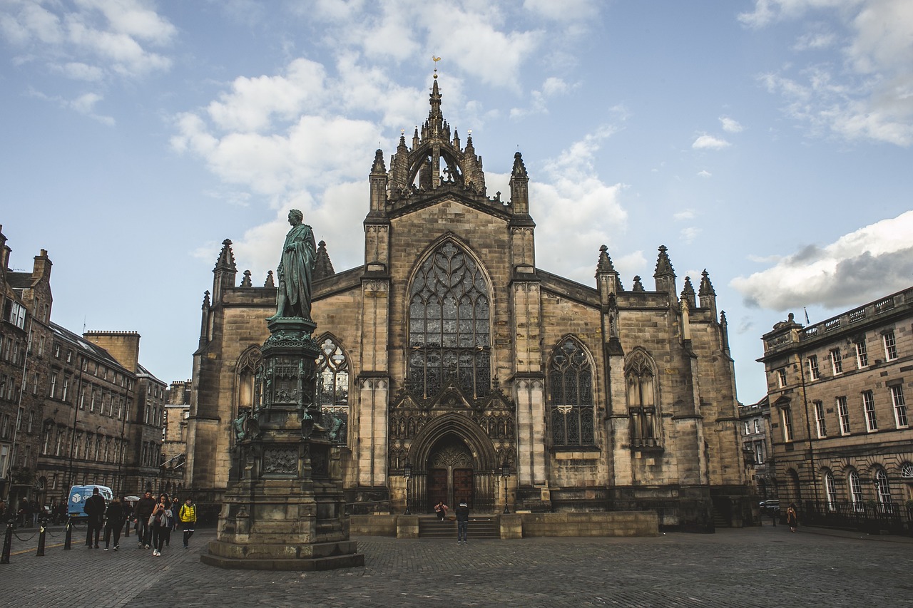 Catedral de St Giles en la Royal Mile de Edimburgo