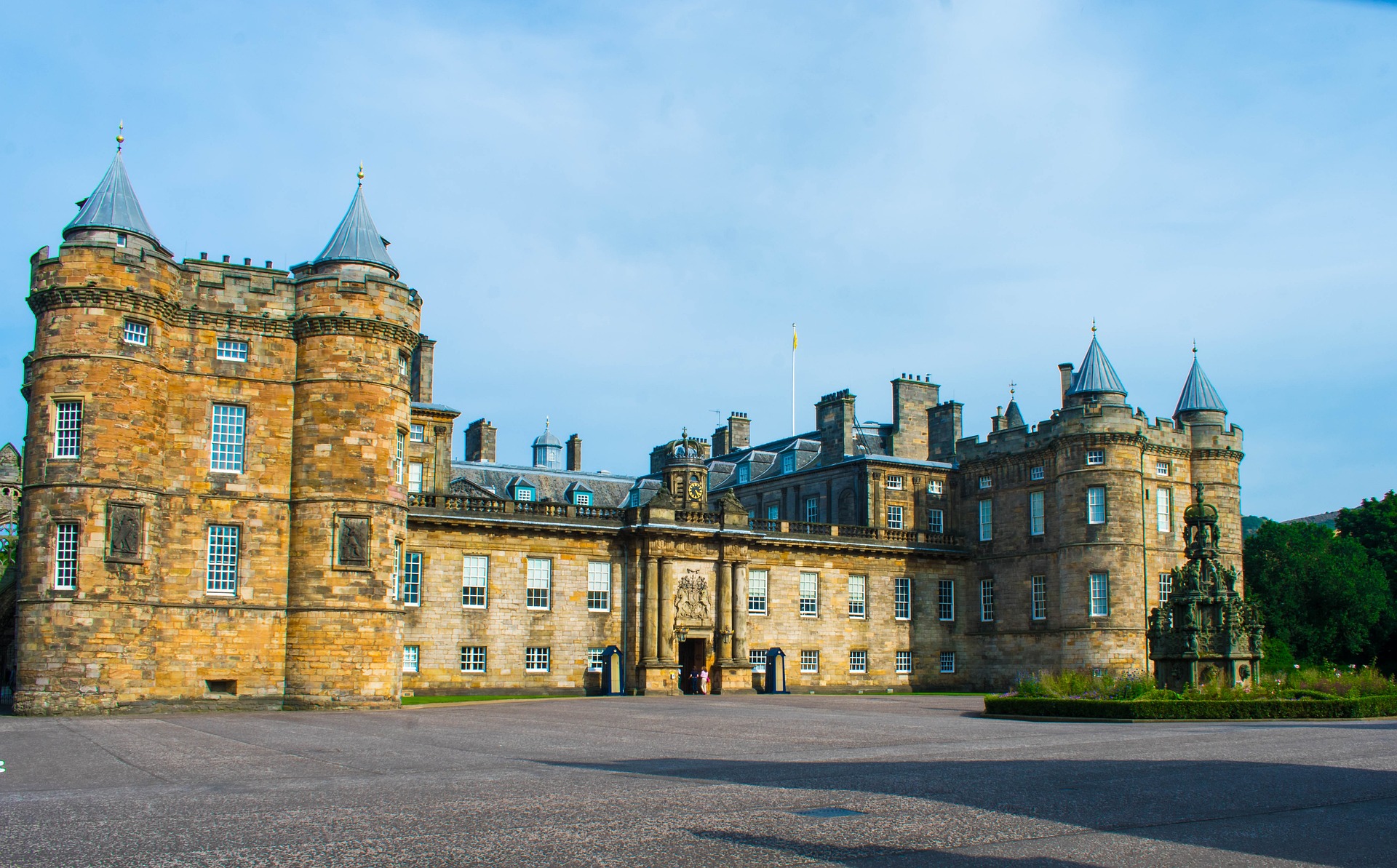 Palacio de Holyroodhouse en Edimburgo