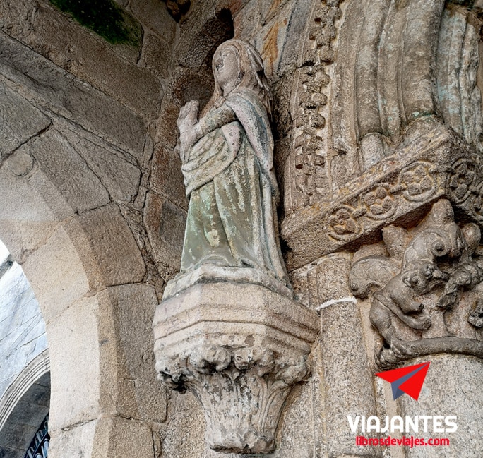 los 7 secretos de Santiago de Compostela Virgen embarazada