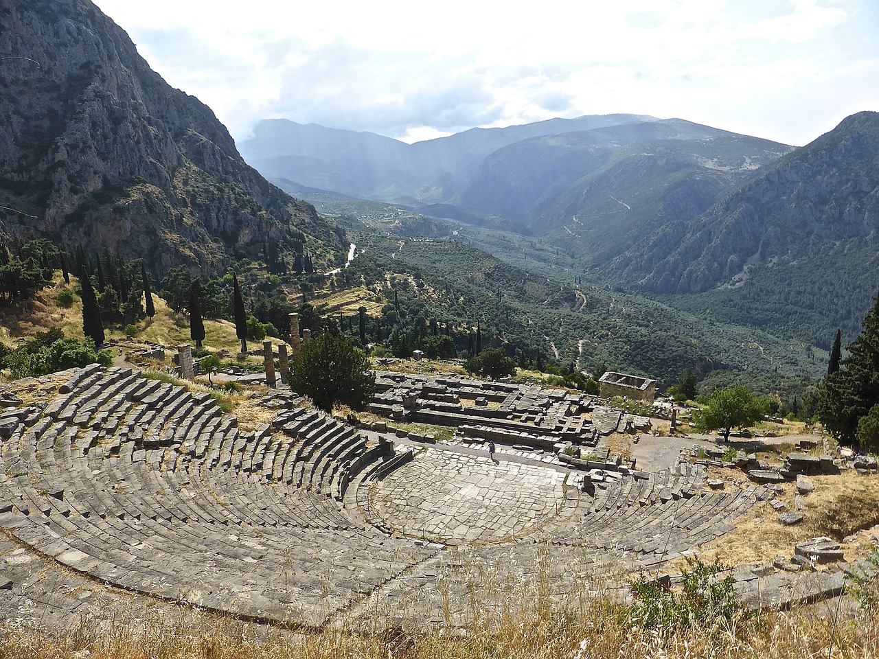 El Anfiteatro de Delfos