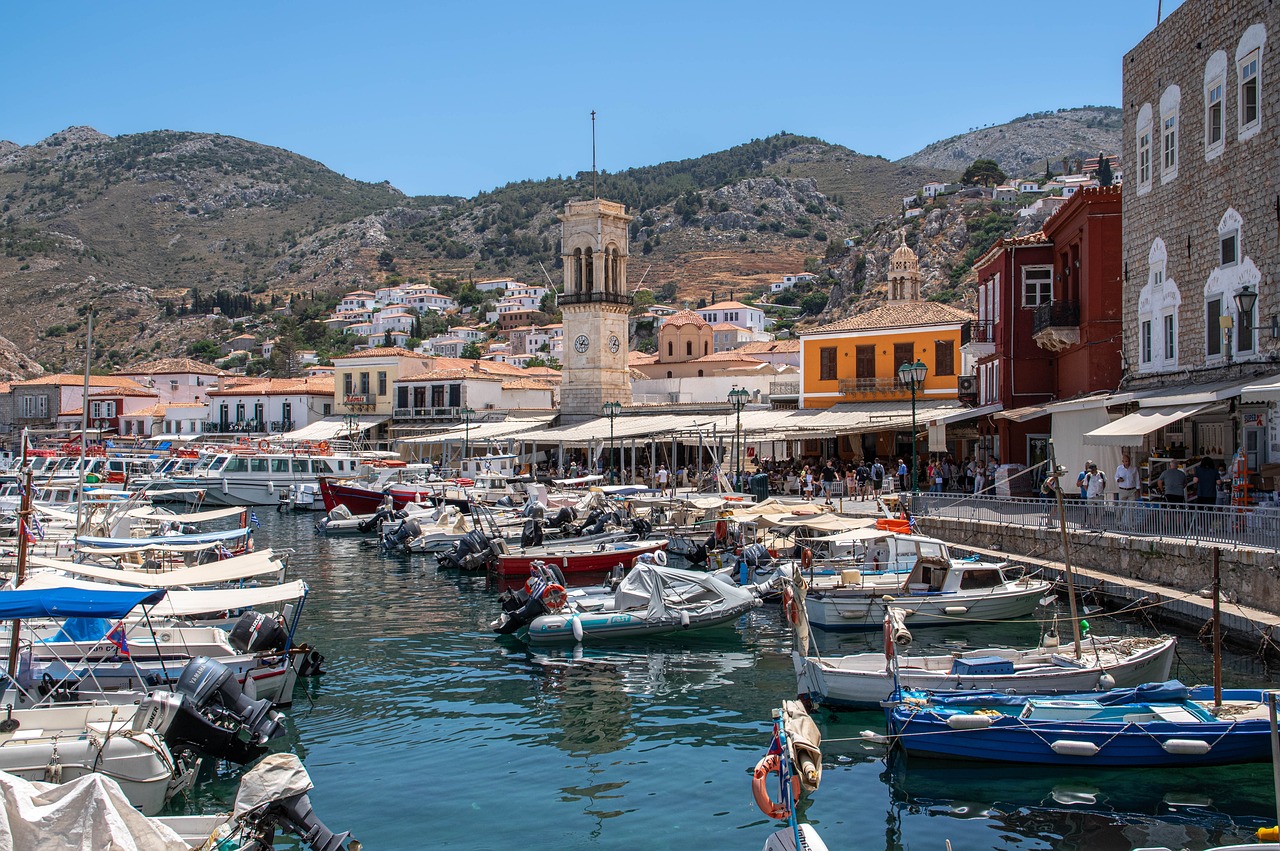 Puerto de la Isla de Hydra