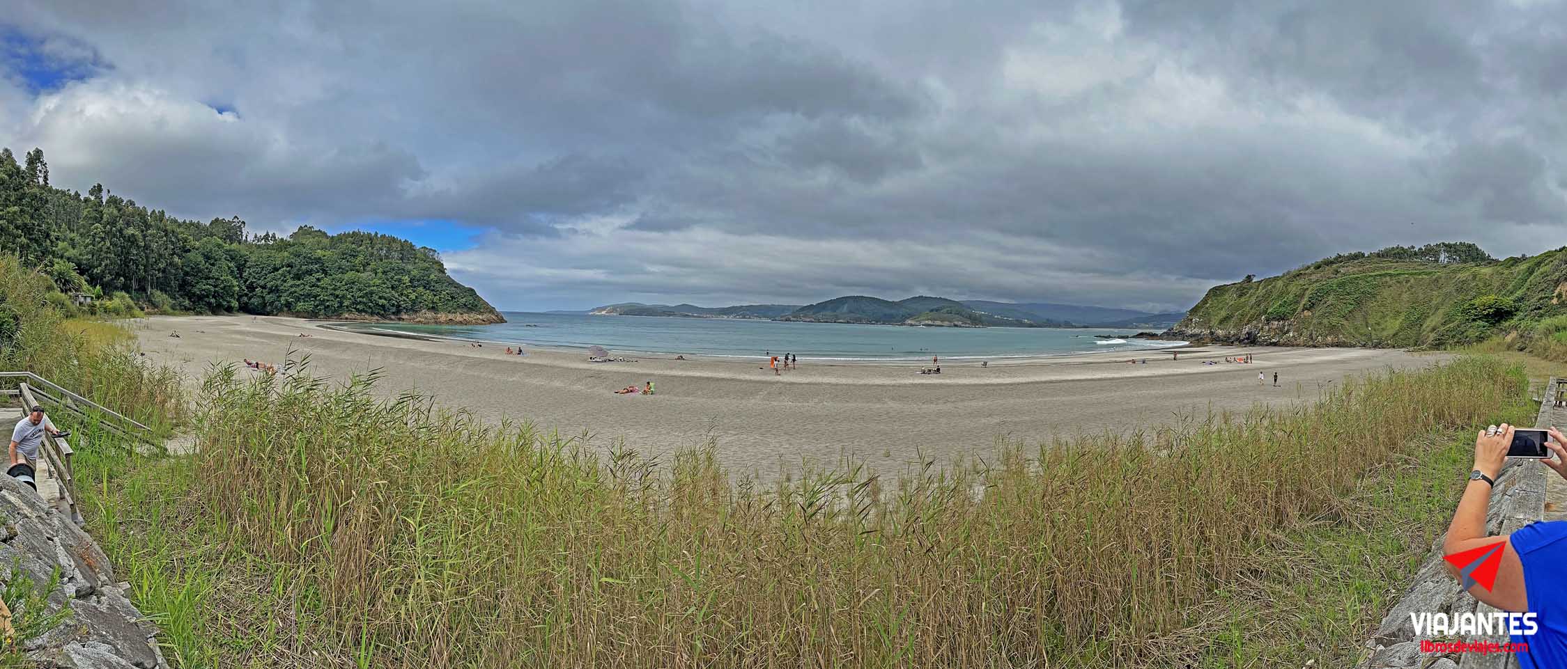 Playa de Fornos en Cariño