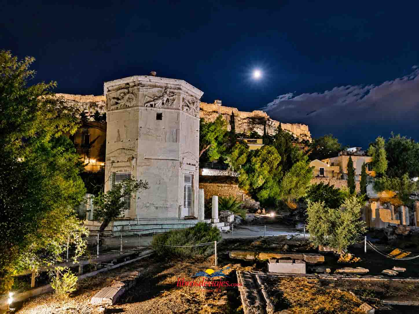 21 lugares que ver en Atenas Torre de los vientos