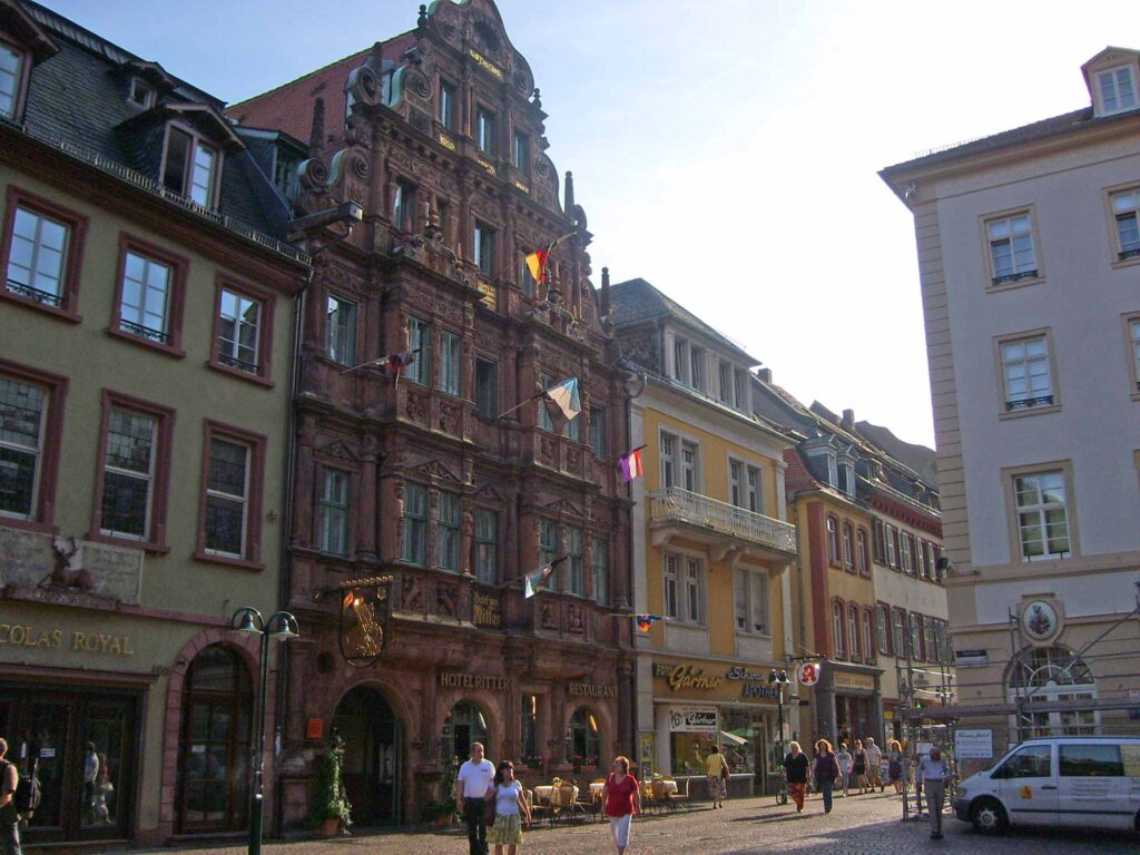 10 lugares que ver en Heidelberg Hauptrasse Zum Ritter