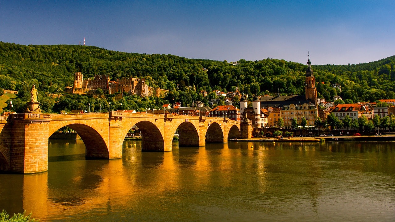 Puente Viejo de Heidelberg Alte Brücke