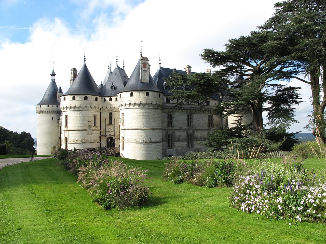 Jardines del Château de Chaumont-sur-Loire