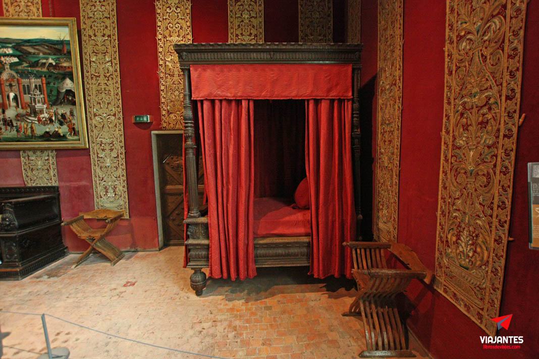 Aposentos de Francisco I en el primer piso de Chambord