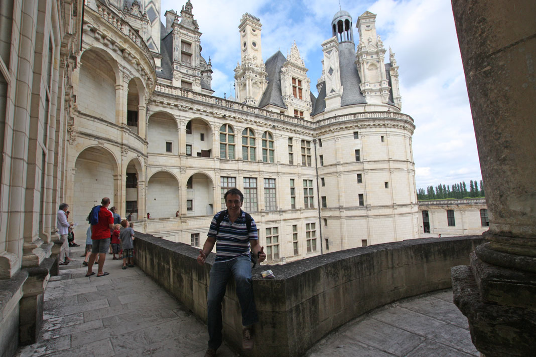 11 castillos que ver en el valle del Loira terrazas de Chambord
